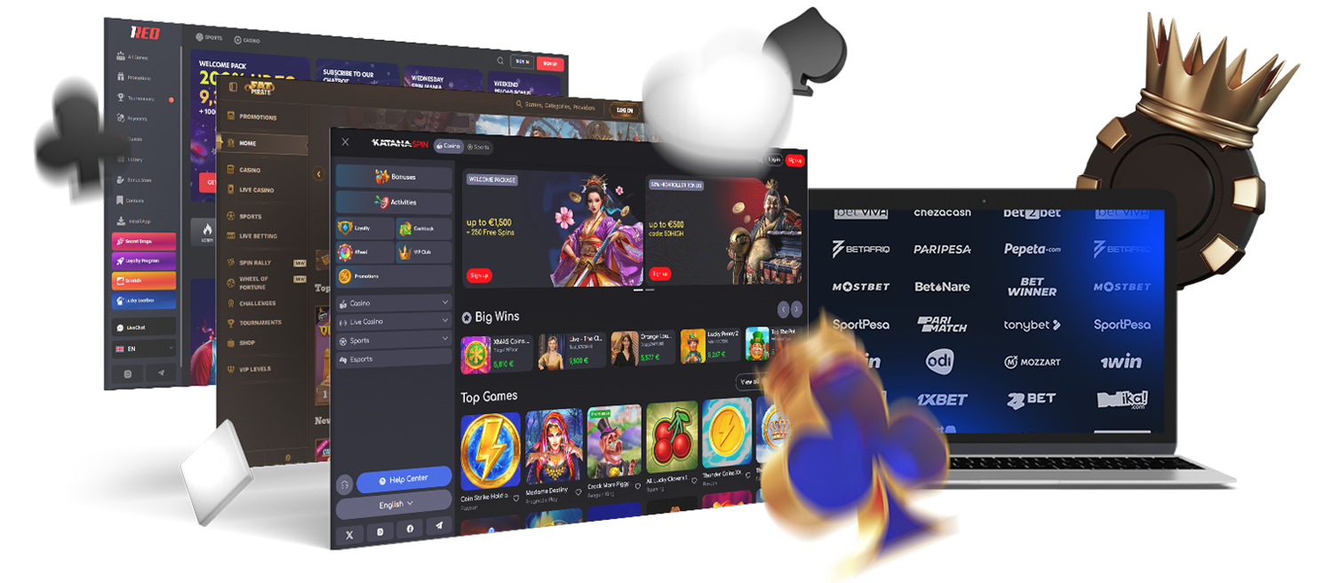 There is a list of top online casinos for European players